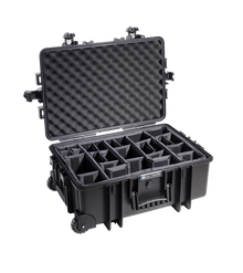 B&W International Type 6700 Outdoor Case with Padded Dividers (Black)
