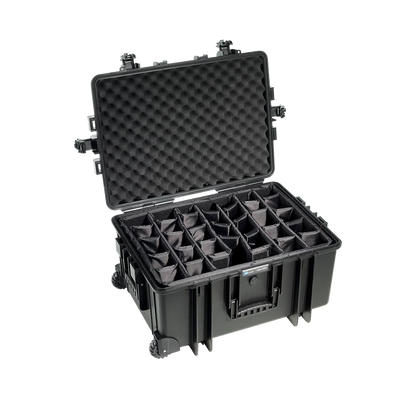 B&W International Type 6800 Outdoor Case with Padded Dividers