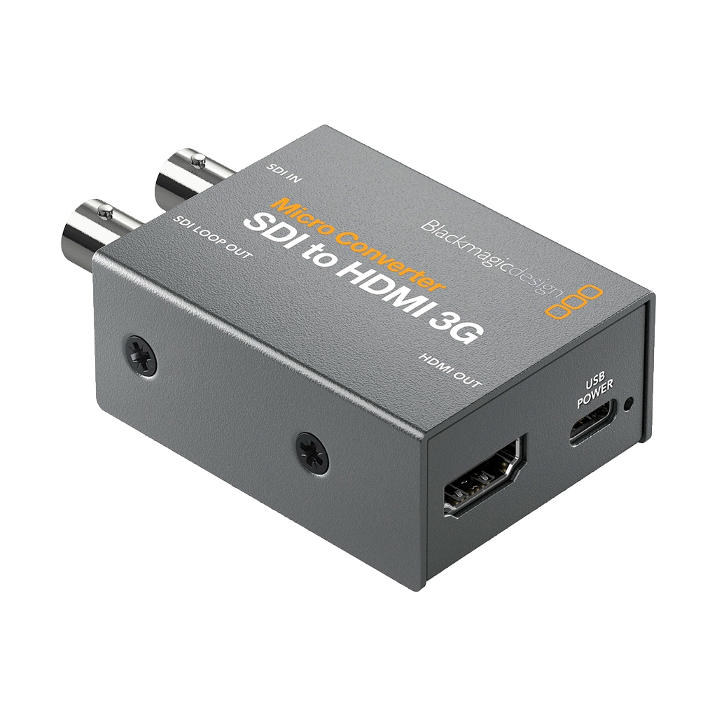 Blackmagic Design Micro Converter SDI to HDMI 12G with Power Supply