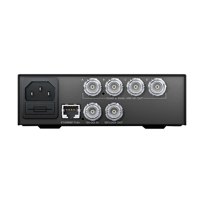Blackmagic Teranex Mini 12G-SDI to Quad SDI