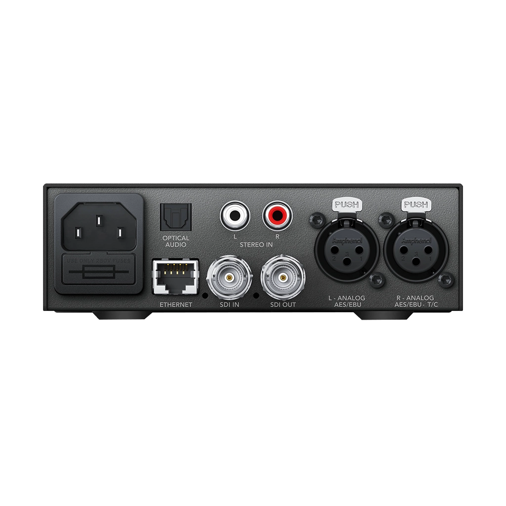 Blackmagic Teranex Mini - Audio to SDI 12G