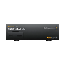 Blackmagic Teranex Mini - Audio to SDI 12G