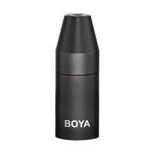 BOYA 3.5mm TRS Female to XLR Male Adapter with Phantom Power Converter