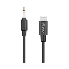 BOYA BY-K1 3.5mm TRS Male to Lightning Adapter Cable (20cm)