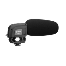 BOYA BY-M17R Camera-Mount Supercardioid Shotgun Microphone