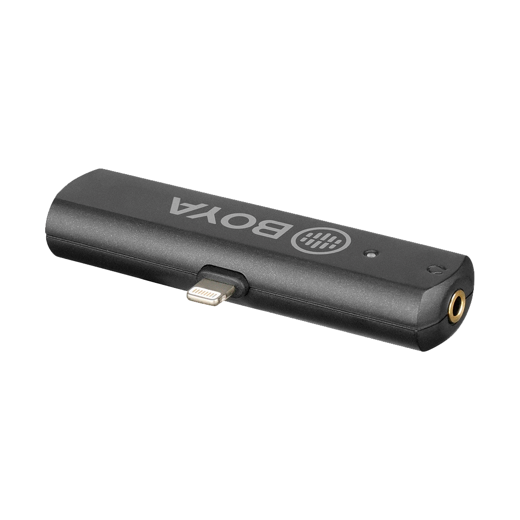 BOYA BY-WM4 PRO RXD Dual-Channel Digital Wireless Receiver for Lightning iOS Devices (2.4 GHz)
