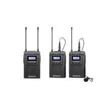 BOYA BY-WM8 Pro-K2 UHF Dual-Channel Wireless Lavalier System