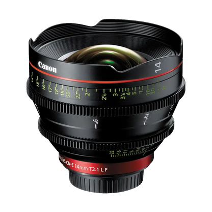 Canon CN-E 14mm T3.1 L Cinema Lens (EF Mount)