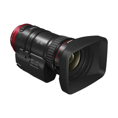 Canon CN-E 18-80mm T4.4 L IS KAS S COMPACT-SERVO Cine Lens