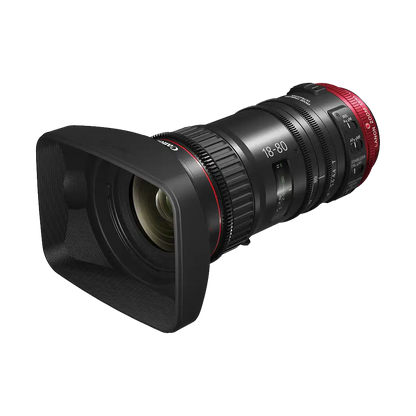Canon CN-E 18-80mm T4.4 L IS KAS S COMPACT-SERVO Cine Lens