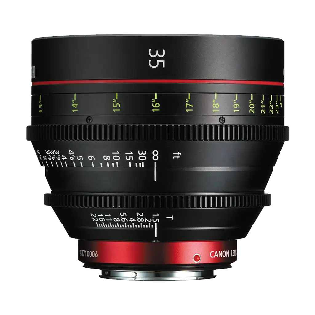 Canon CN-E 35mm T1.5 L Cine Lens (EF Mount)