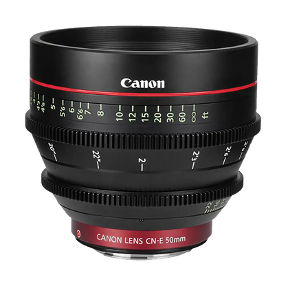 Canon CN-E 50mm T1.3 L Cine Lens (EF Mount)