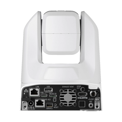 Canon CR-N300 4K NDI PTZ Camera with 20x Zoom (Titanium White)