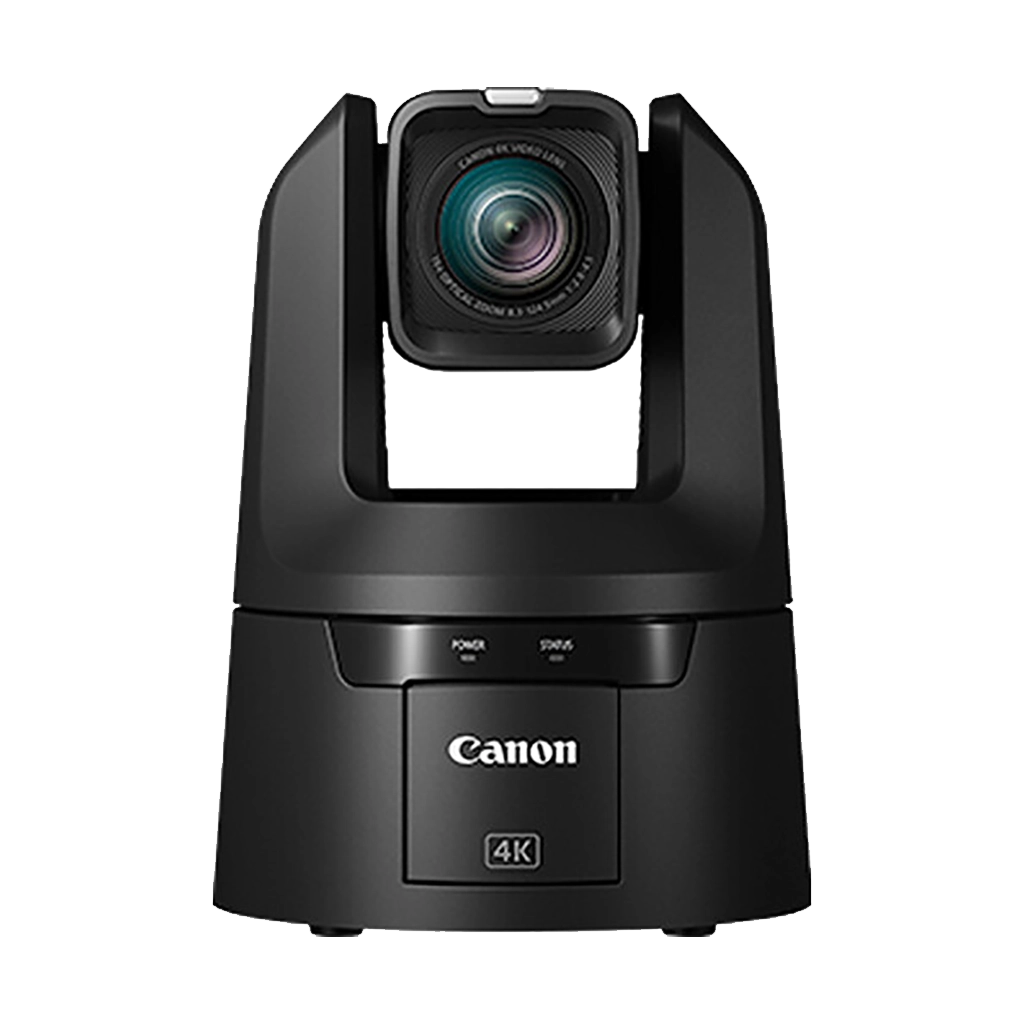 Canon CR-N500 Professional 4K NDI PTZ Camera with 15x Zoom (Satin Black)