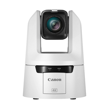Canon CR-N500 Professional 4K NDI PTZ Camera with 15x Zoom (Titanium White)