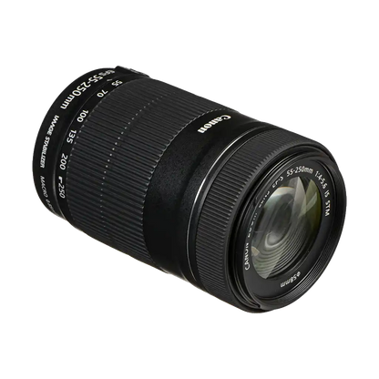 Canon EF-S 55-250mm f/4-5.6 IS STM Lens - Orms Direct - South