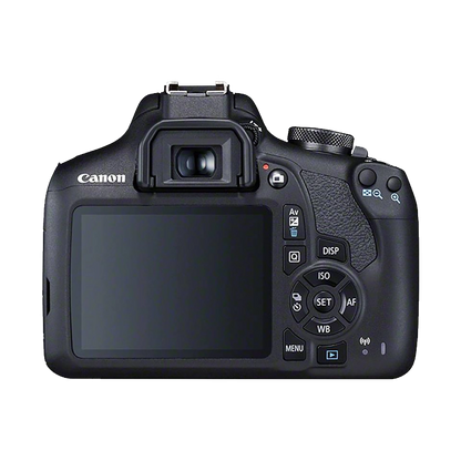 Canon EOS 2000D DSLR Starter Kit with EF-S 18-55mm IS II Lens, Bag & Card