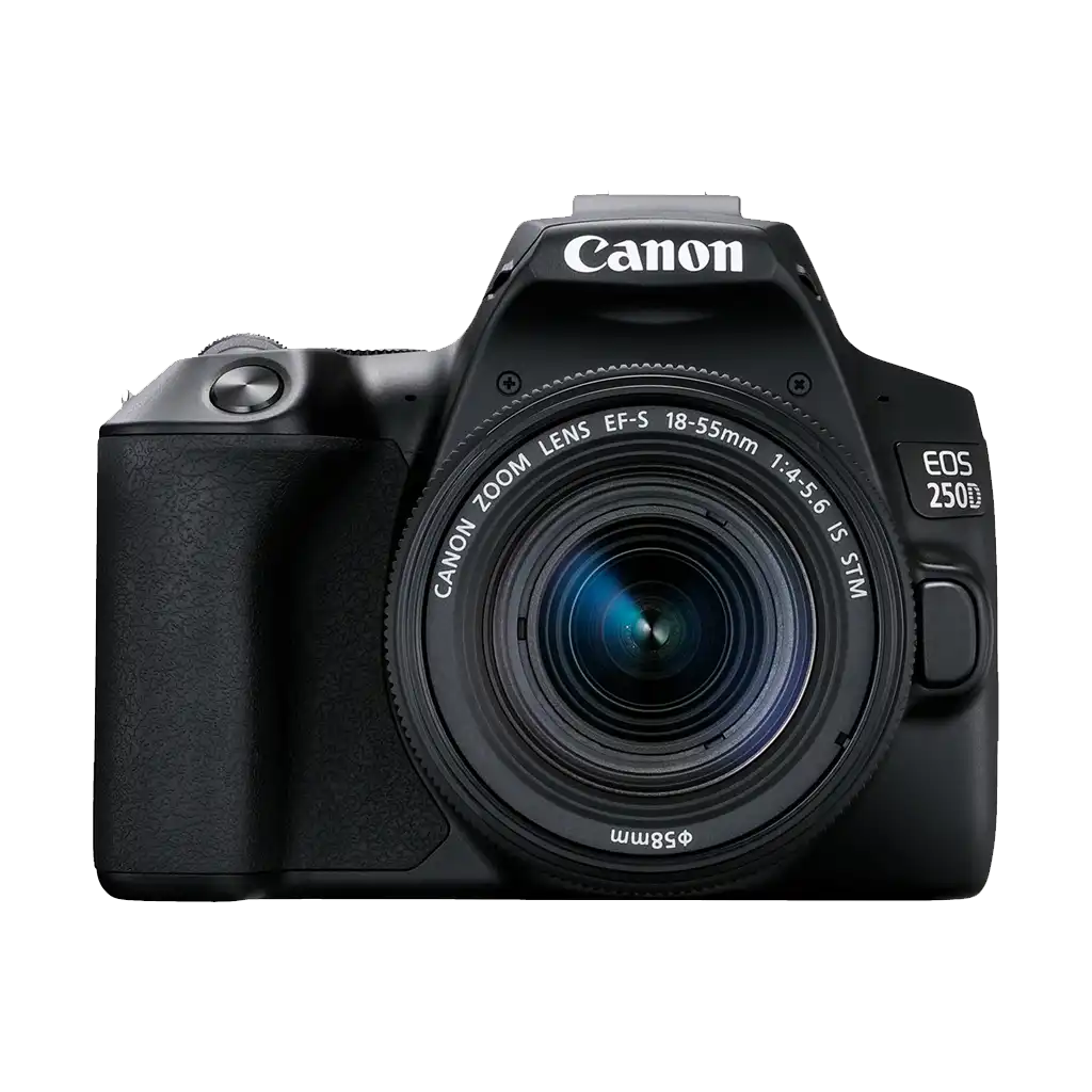 Canon EOS 250D DSLR Camera with EF-S 18-55mm f/4-5.6 IS STM Lens