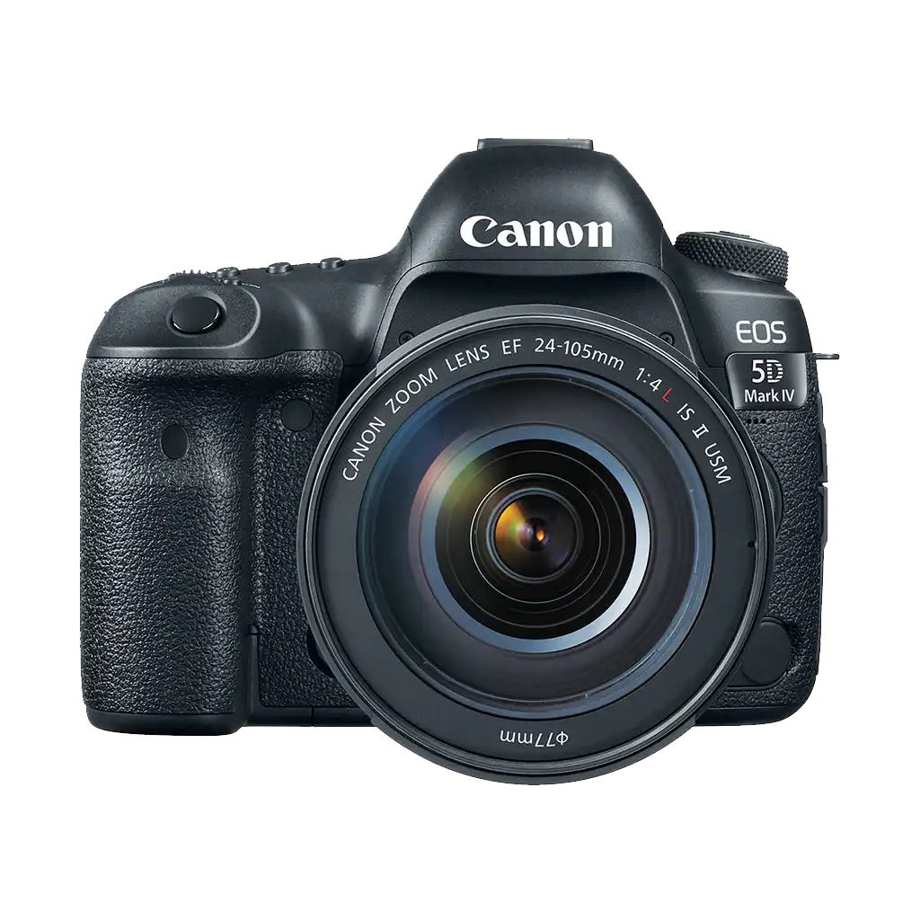 Canon EOS 5D Mark IV DSLR with 24-105mm f/4L IS USM II Lens