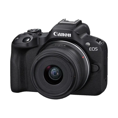 Canon EOS R50 Mirrorless Camera with 18-45mm and 55-210mm Lenses