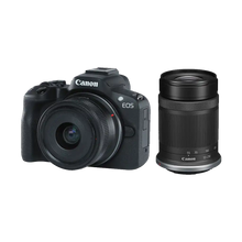 Canon EOS R50 Mirrorless Camera with 18-45mm and 55-210mm Lenses