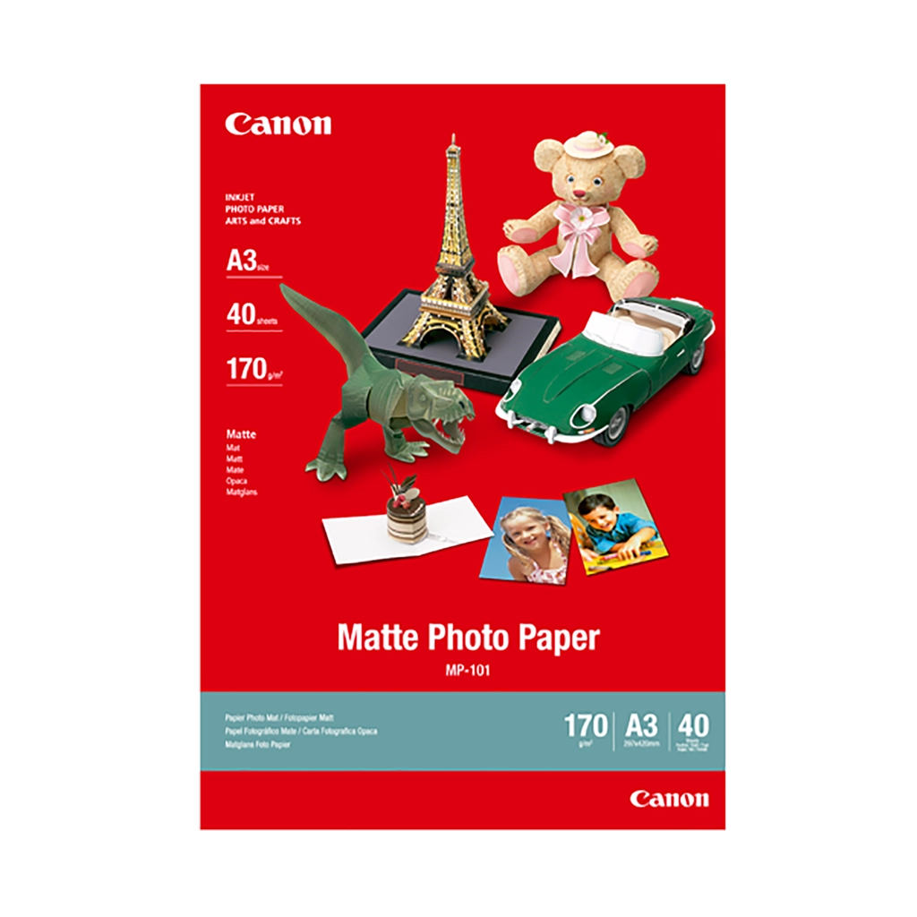 Canon MP-101 Matte Photo Paper (A3 - 40 Sheets)