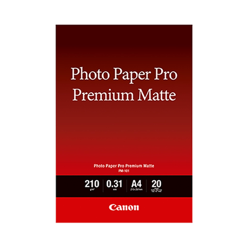 Canon PM-101 Pro Premium Matte Paper (A4 - 20 Sheets)