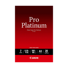 Canon PT101 Pro Platinum Photo Paper (A3 - 20 Sheets)