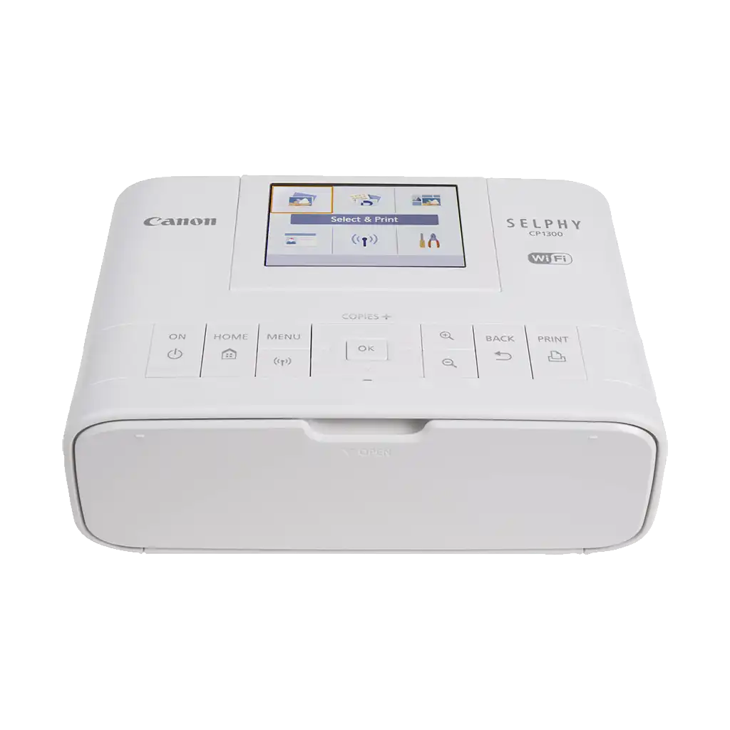 Canon SELPHY CP1300 Compact Photo Printer (White)