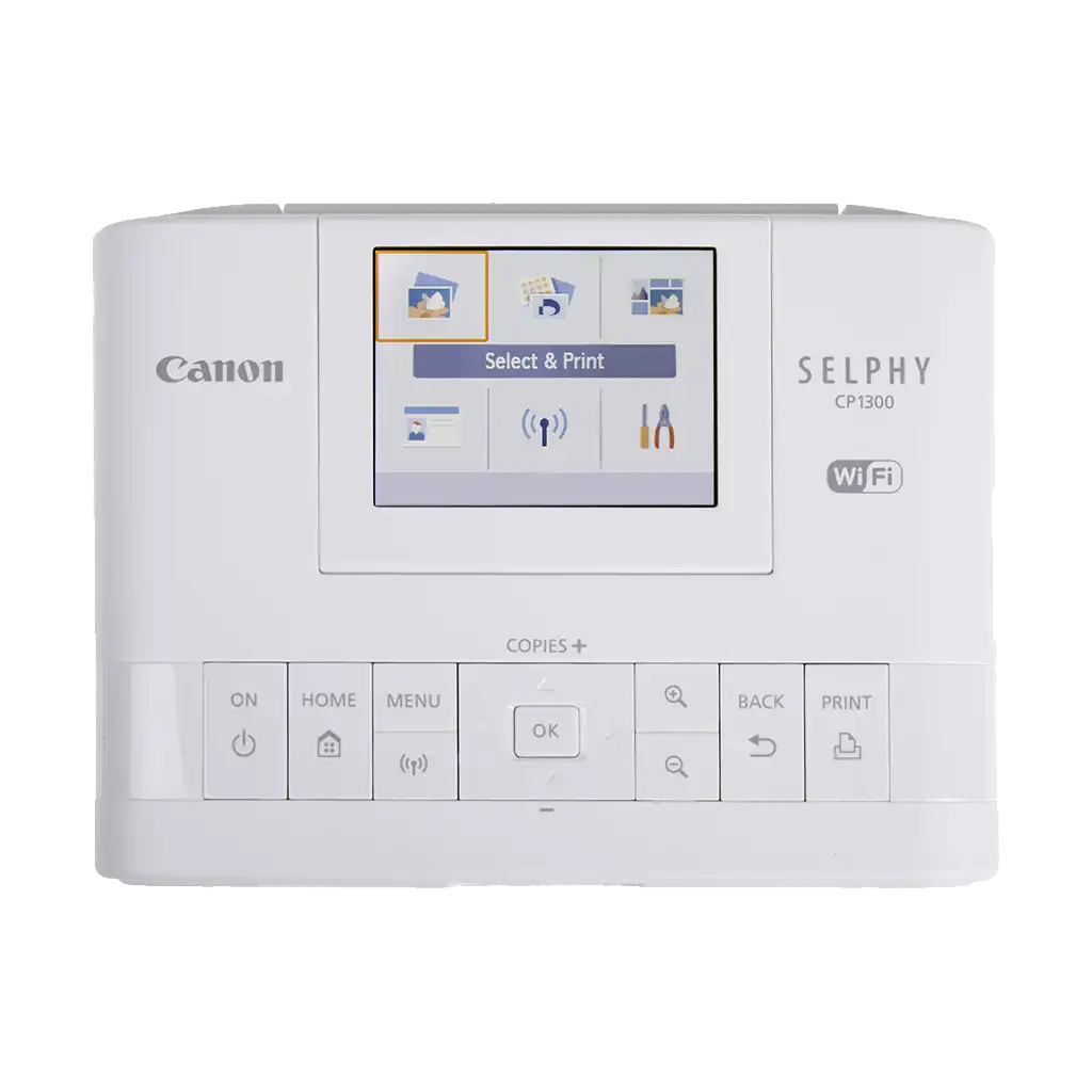 Canon SELPHY CP1300 Compact Photo Printer (White)