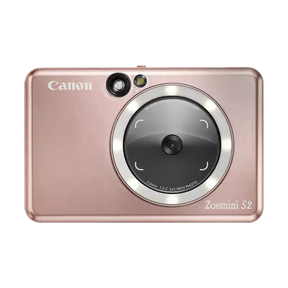 Canon ZoeMini S2 Instant Camera & Printer (Rose Gold)