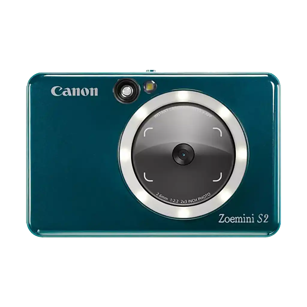 Canon ZoeMini S2 Instant Camera & Printer (Teal)