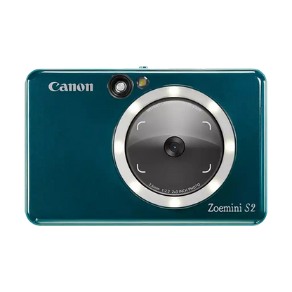 Canon ZoeMini S2 Instant Camera & Printer (Teal)
