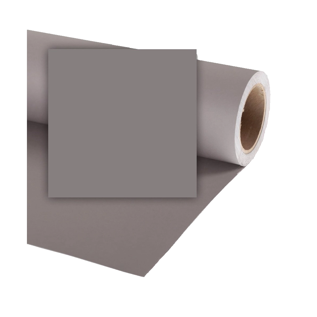 Colorama 1.35 x 11m Background Paper (Smoke Grey)