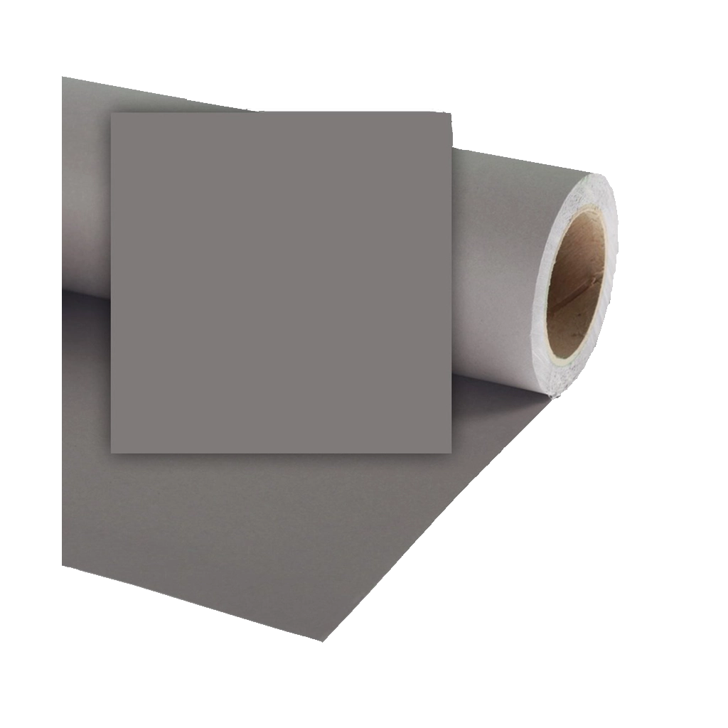 Colorama 3.55 x 30m Background Paper (Storm Grey)