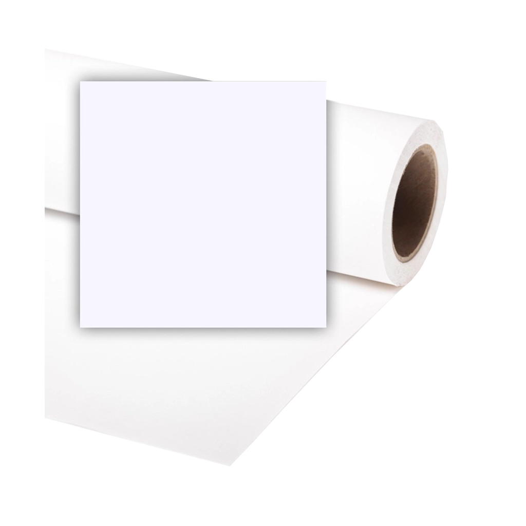 Colorama 3.55 x 30m Background Paper (White)