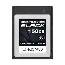 Delkin Devices 150GB BLACK CFexpress Type B Memory Card