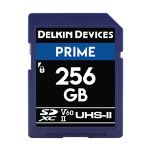 Delkin Devices 256GB Prime UHS-II SDXC (280MB/s) Memory Card