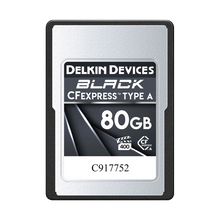Delkin Devices 80GB BLACK CFexpress Type A Memory Card