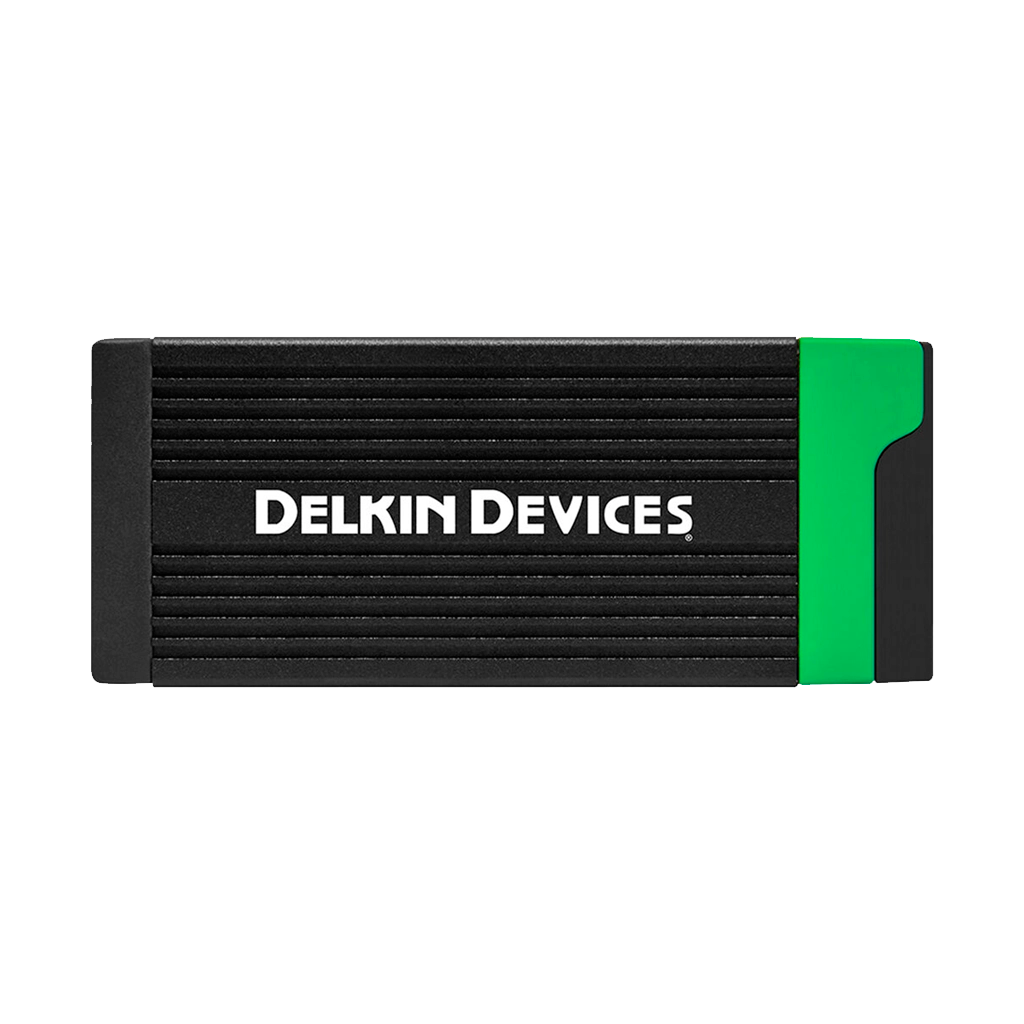 Delkin Devices USB 3.2 CFexpress Type B Card and SD UHS-II Memory Card Reader