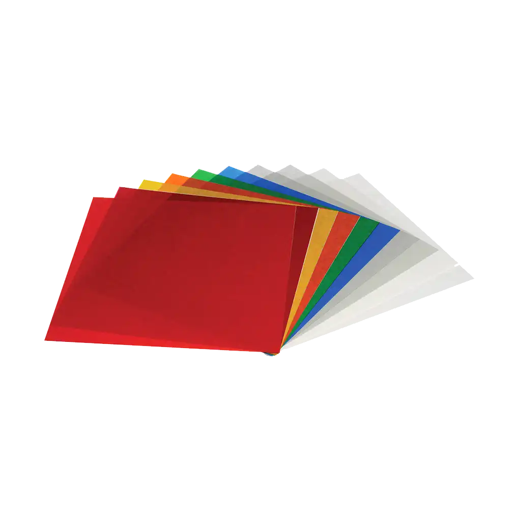 Elinchrom 21cm Colour Gel Set of 10 (26243)