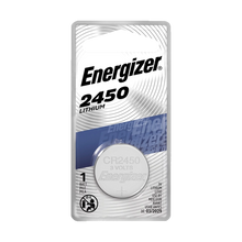 Energizer CR2450 3v Lithium Coin Battery Card 1