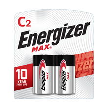 Energizer E93BP2 1.5v MAX Alkaline C-size Battery Card 2