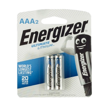 Energizer XL92BP2 1.5v Lithium AAA Battery Card 2