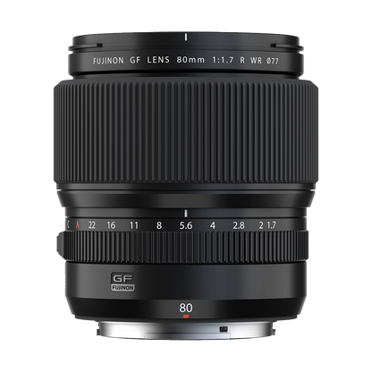 Fujifilm GF 80mm f/1.7 R WR Lens