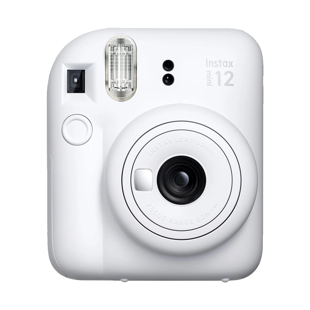 Fujifilm Instax Mini 12 Instant Film Camera (Clay White)