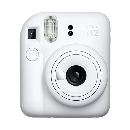 Fujifilm Instax Mini 12 Instant Film Camera (Clay White)