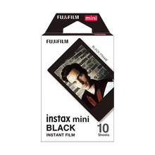 Fujifilm Instax Mini Instant Film - Black (10 Shots)