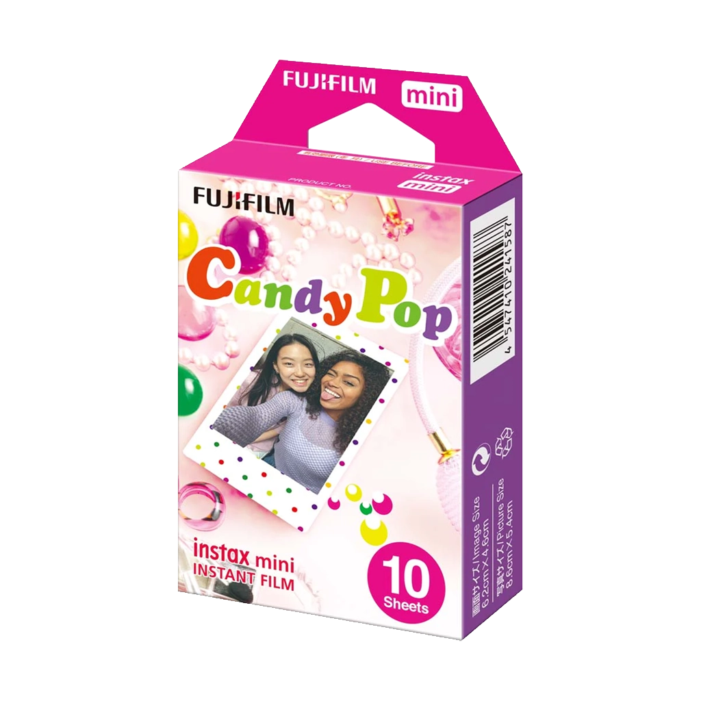 Fujifilm Instax Mini Instant Film - Candy Pop (10 Shots)