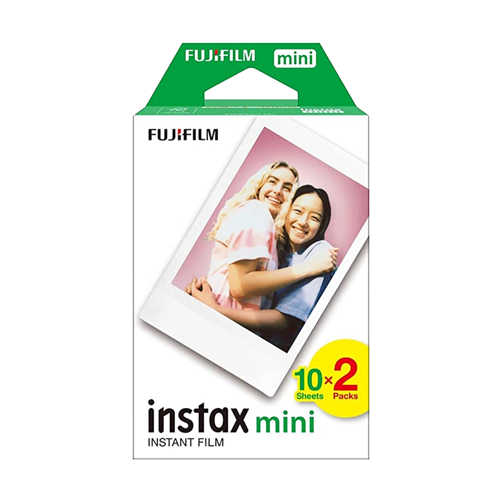 Fujifilm Instax Mini Instant Film - Plain White (20 Shots)